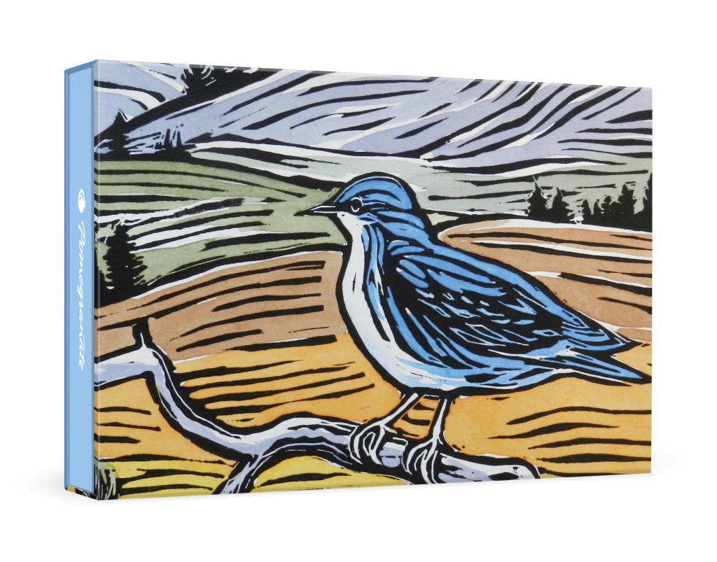 Molly Hashimoto: Mountain Bluebird Small Boxed Cards
