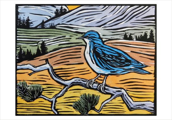 Molly Hashimoto: Mountain Bluebird Small Boxed Cards - Image 2