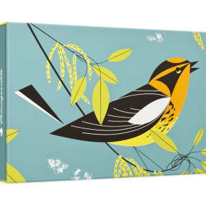 Charley Harper: Blackburnian Warbler Small Boxed Cards