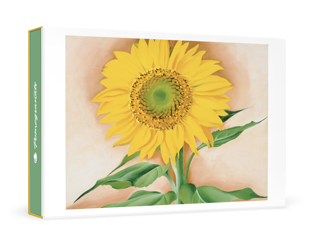 Georgia O'Keeffe: A Sunflower from Maggie Small Boxed Cards