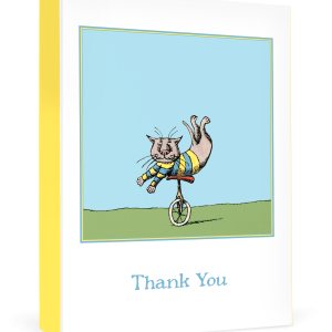 Edward Gorey: Unicycle Cat Boxed Thank You Notes
