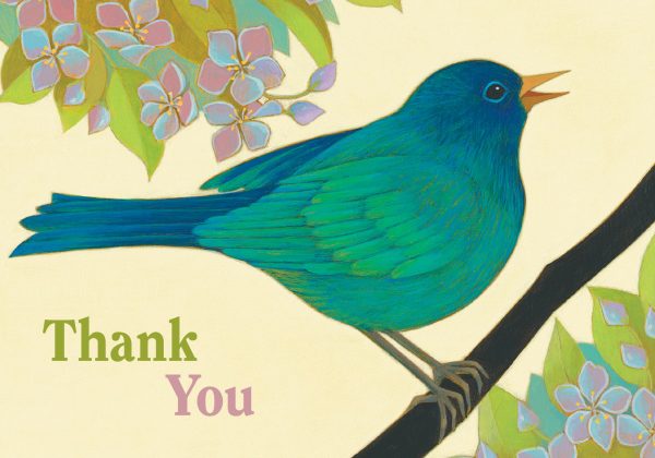 Siri Schillios: The Bluebird of Happiness Boxed Thank You Notes - Image 2