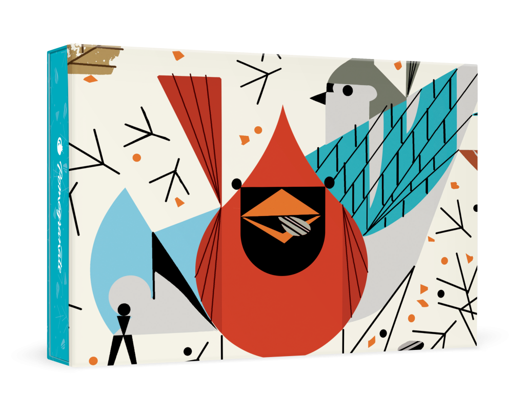 Charley Harper: Birdfeeders Boxed Thank You Notes