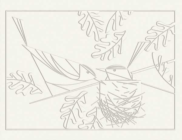 Charley Harper: Birds Embossed Boxed Notecard Assortment - Image 5