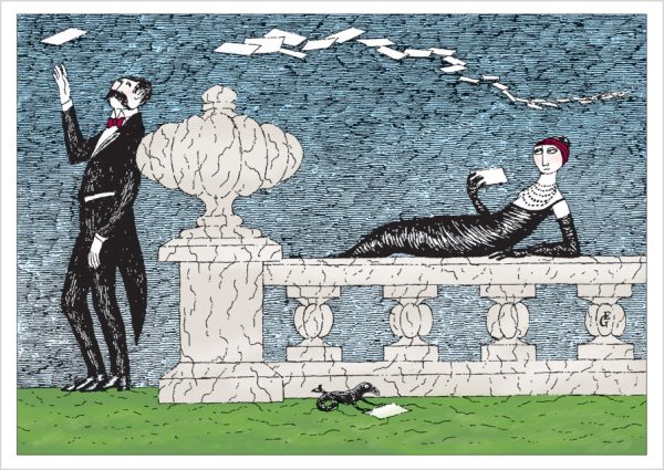 Edward Gorey: Mysterious Messages Boxed Notecard Assortment - Image 3