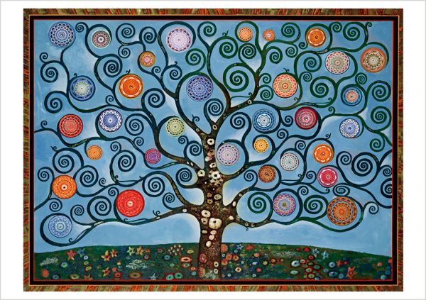 Paul Heussenstamm: Mandala Trees Boxed Notecard Assortment - Image 2