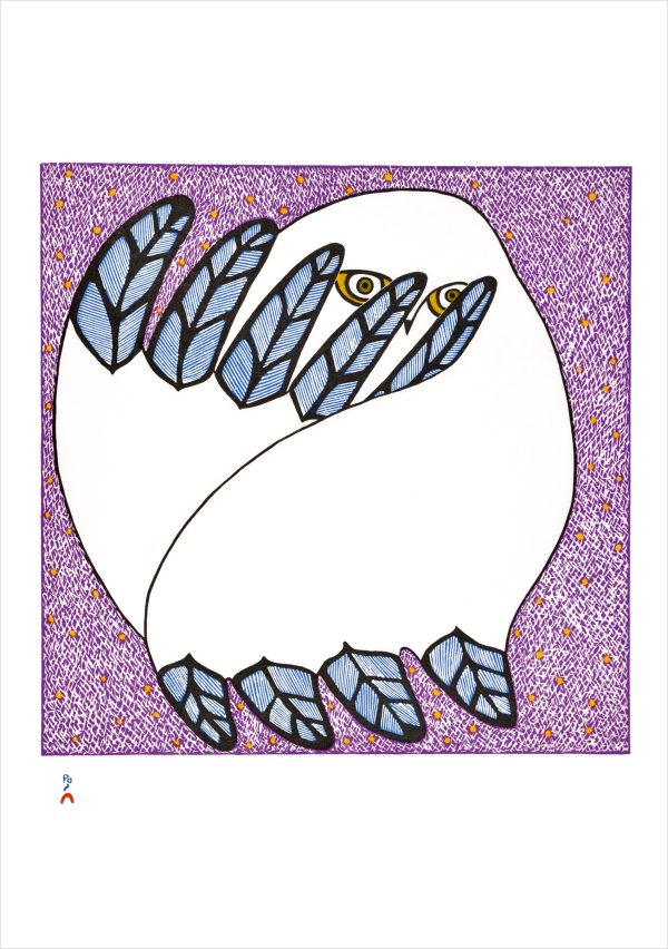 Owls: Inuit Art from Kinngait Boxed Notecard Assortment - Image 2