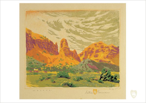 Gustave Baumann: Southwest Landscapes Boxed Notecard Assortment - Image 5