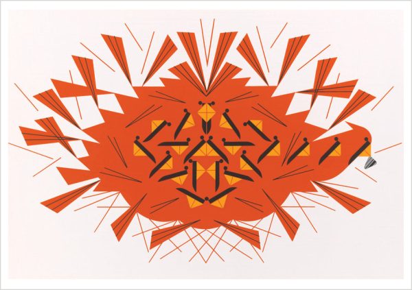 Charley Harper: Cardinals Boxed Notecard Assortment - Image 2