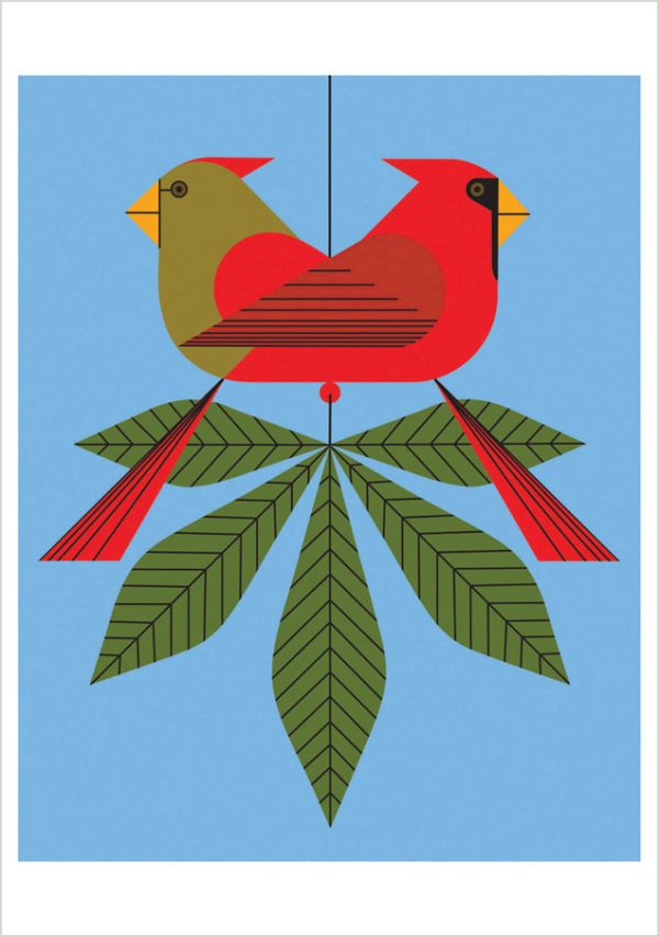Charley Harper: Cardinals Boxed Notecard Assortment - Image 3
