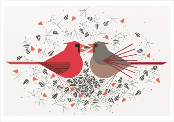Charley Harper: Cardinals Boxed Notecard Assortment - Image 4