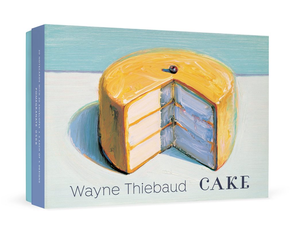 Wayne Thiebaud: Cake Boxed Notecard Assortment