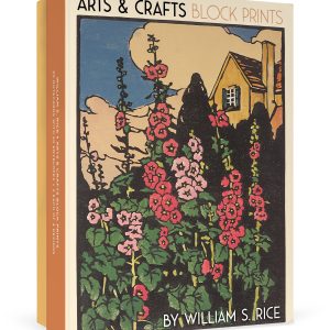 Arts and Crafts Block Prints by William S. Rice Boxed Notecard Assortment
