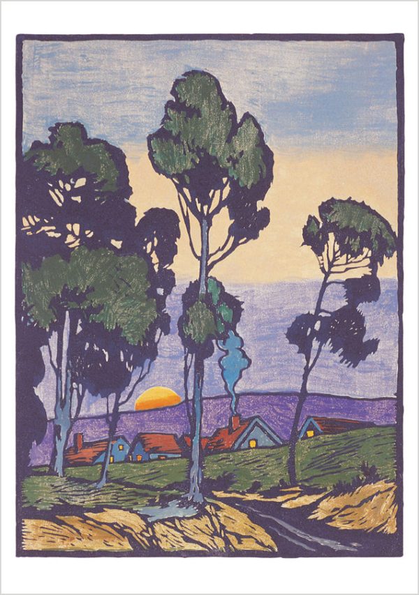Arts and Crafts Block Prints by William S. Rice Boxed Notecard Assortment - Image 4