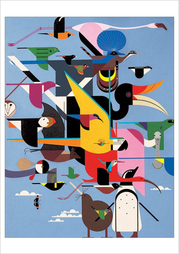 Charley Harper: Wings Notecard Folio - Image 2