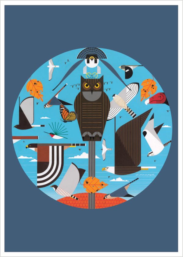 Charley Harper: Wings Notecard Folio - Image 3