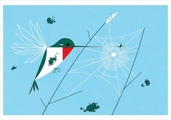 Charley Harper: Hummingbirds Notecard Folio - Image 2