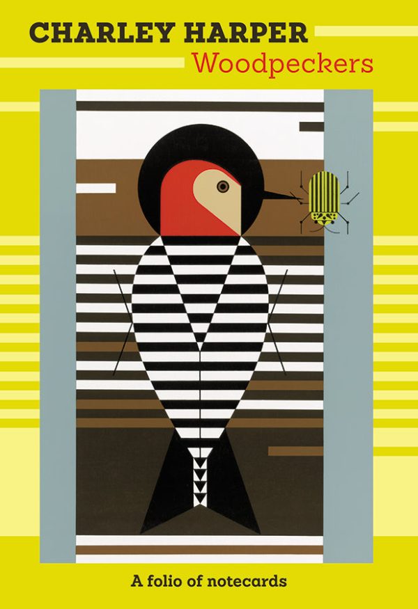 Charley Harper: Woodpeckers Notecard Folio