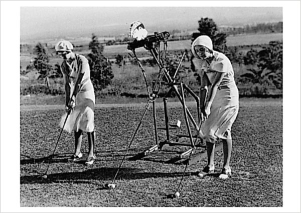 Golf Lesson Postcard