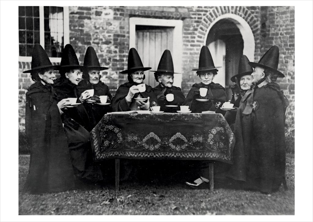 Witches' Coven Postcard