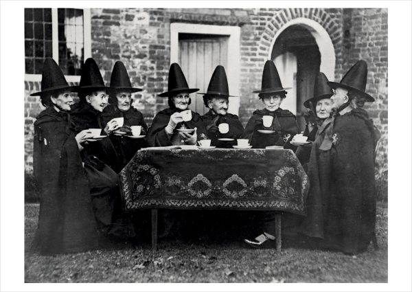 Witches' Coven Postcard