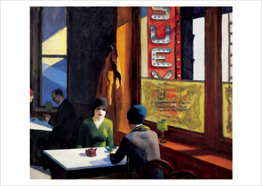 Edward Hopper: Chop Suey Postcard