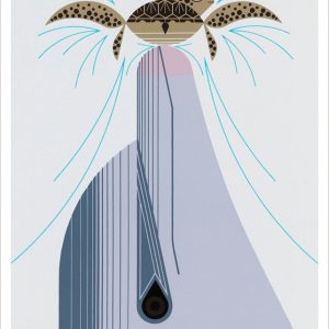 Charley Harper: Dolfun Postcard
