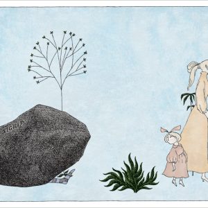 Edward Gorey: The Evil Garden Postcard