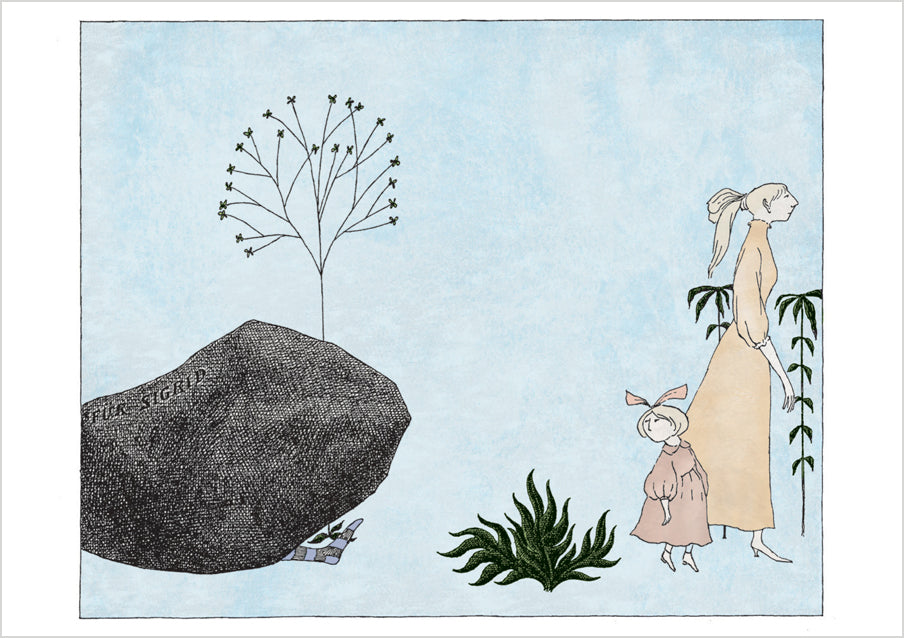 Edward Gorey: The Evil Garden Postcard