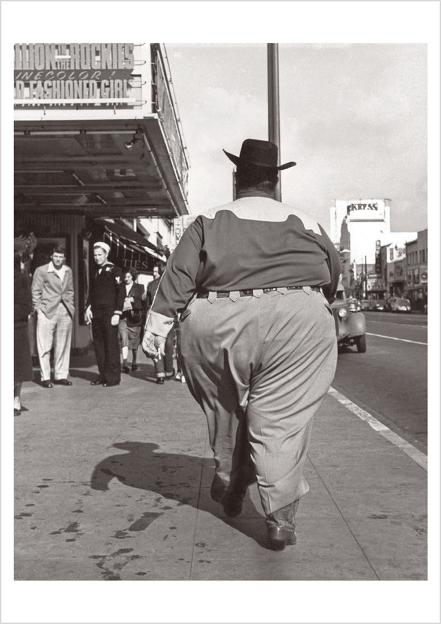 Walking Wide Postcard