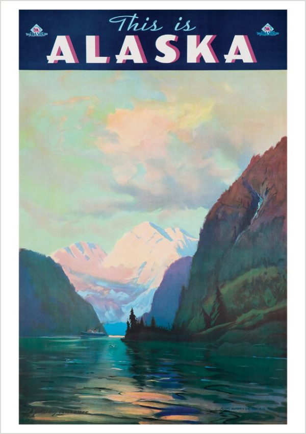 Sydney Laurence: This Is Alaska Postcard
