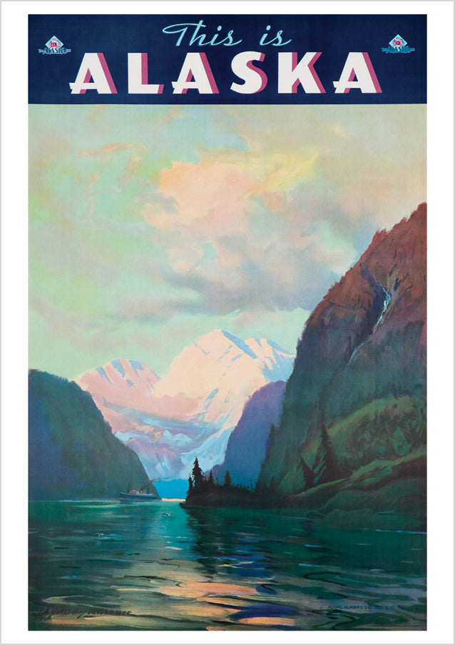 Sydney Laurence: This Is Alaska Postcard
