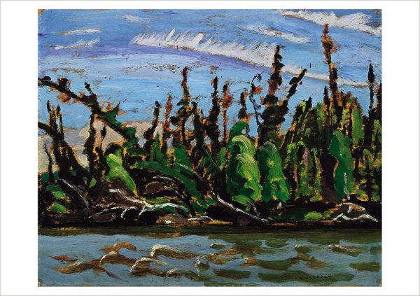 A. Y. Jackson: Yellowknife Forest Postcard