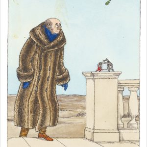 Edward Gorey: The Toastrack Enigma Postcard