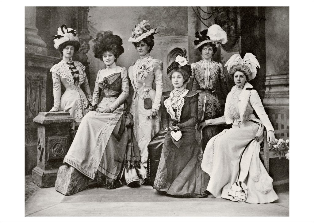 The Gaiety Girls Postcard