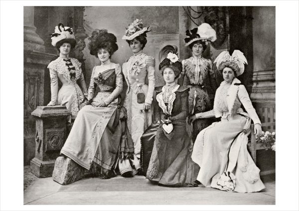 The Gaiety Girls Postcard