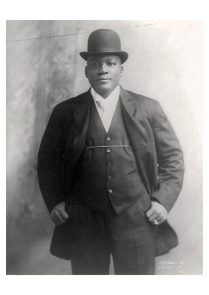 Jack Johnson Postcard
