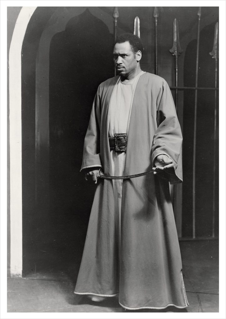 Paul Robeson as Othello Postcard