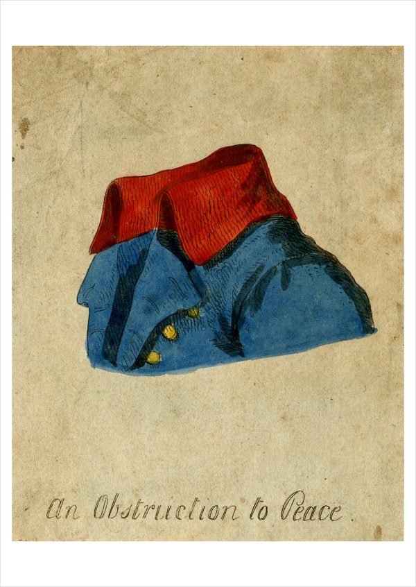An Obstruction to Peace Postcard