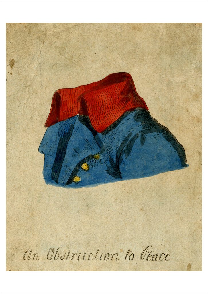 An Obstruction to Peace Postcard