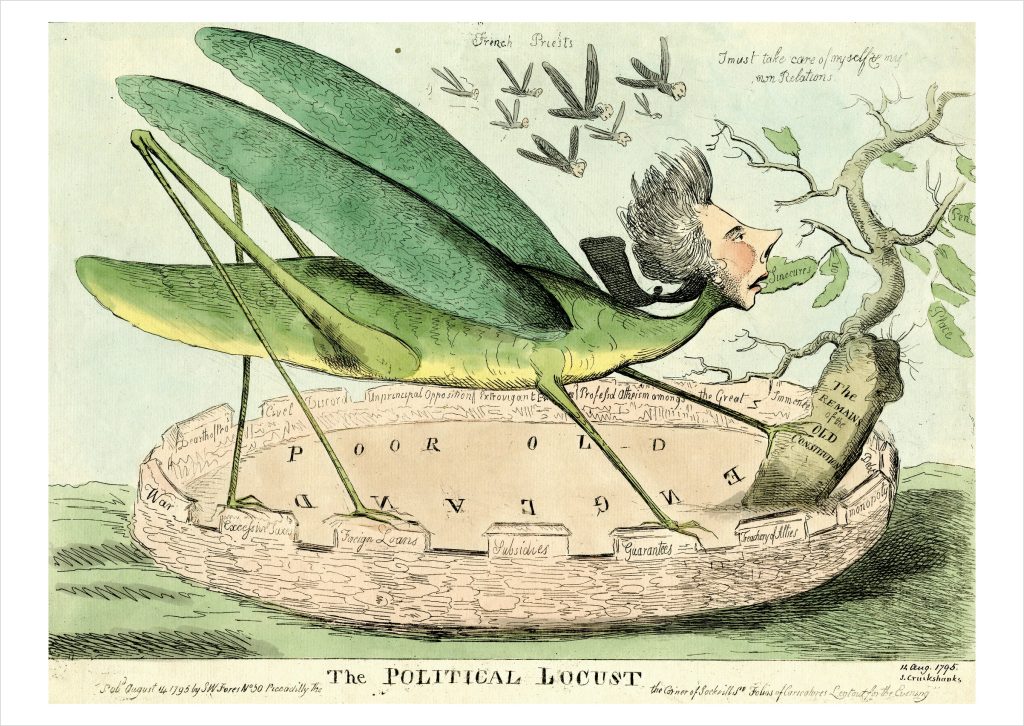 The Political Locust Postcard