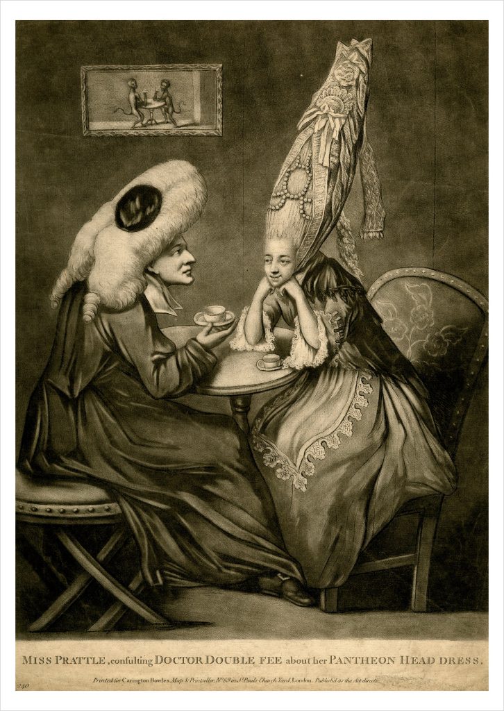 Miss Prattle. Consulting Doctor Double Fee Postcard