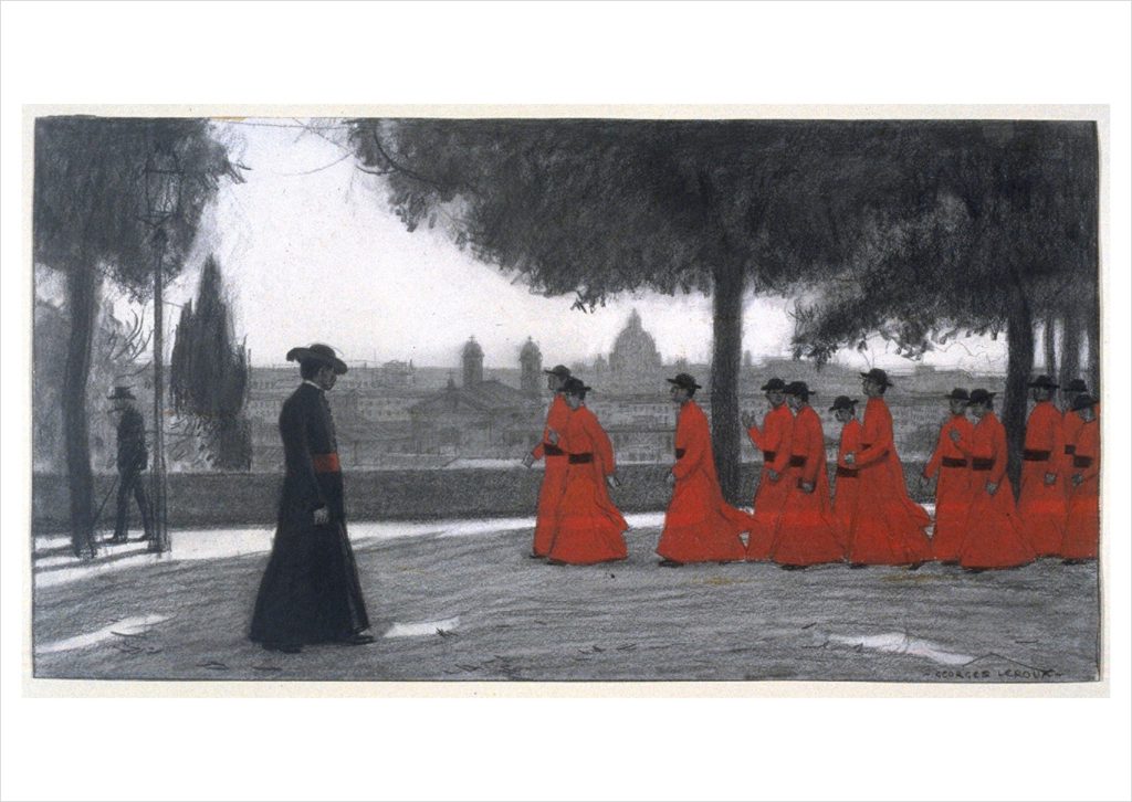 Georges Paul Leroux: Red Vicars Postcard