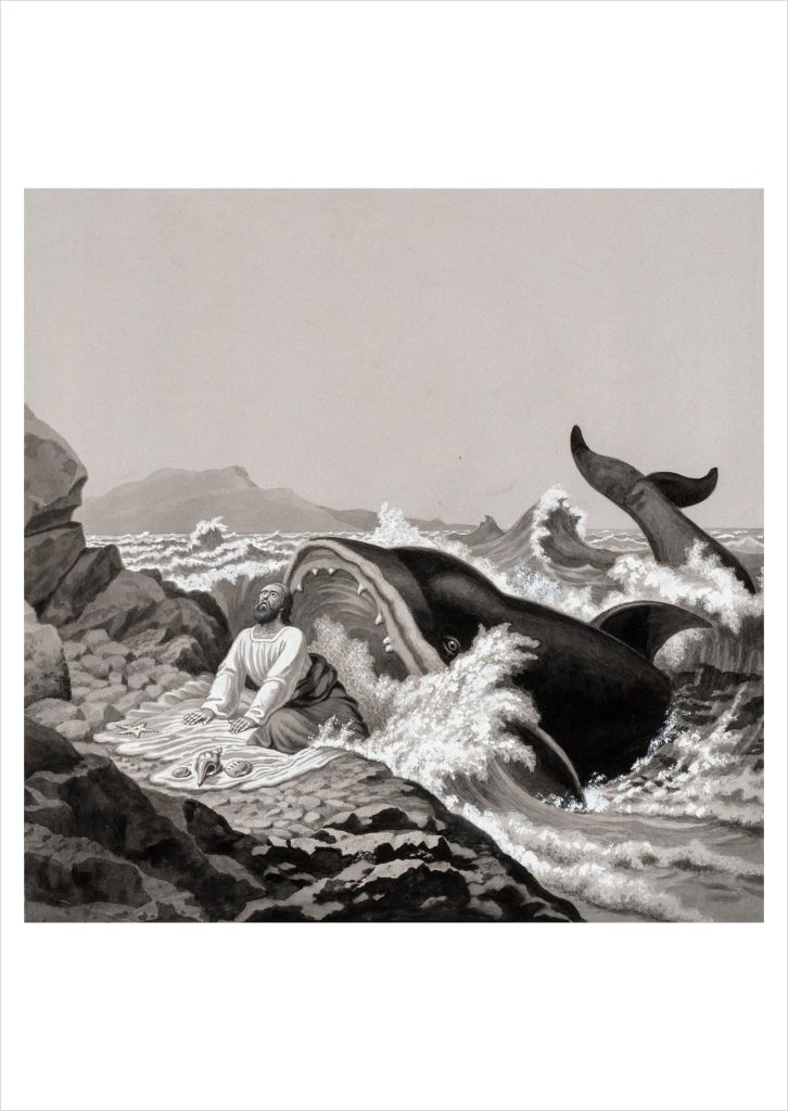 Joseph Boggs Beale: Jonah Ejected from the Whale Postcard