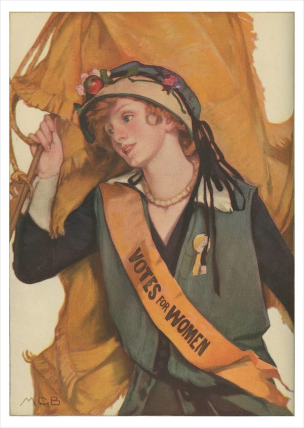 Mary Shepard Greene Blumenschein: Votes for Women Postcard