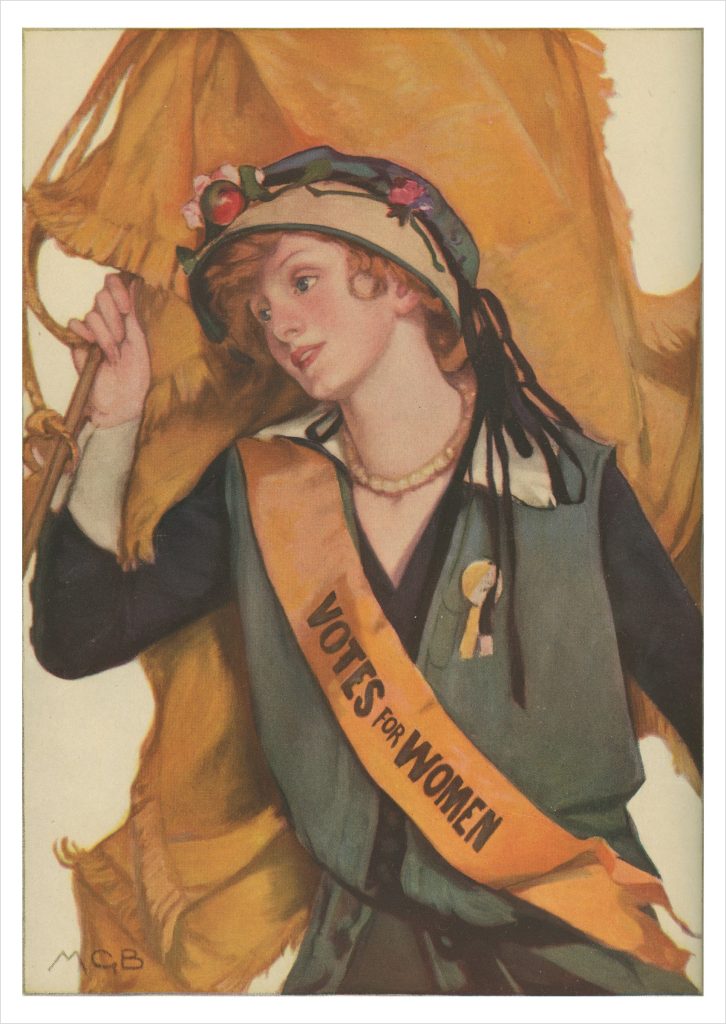 Mary Shepard Greene Blumenschein: Votes for Women Postcard