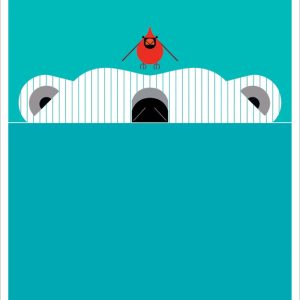 Charley Harper: Scary Scenario Notecard