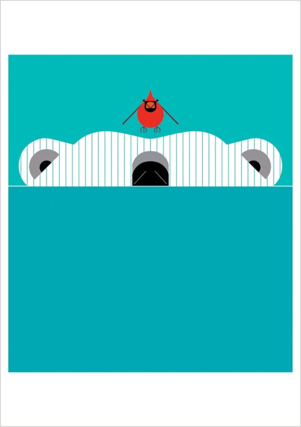Charley Harper: Scary Scenario Notecard