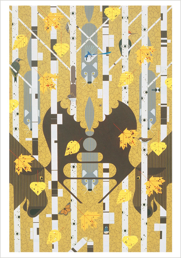 Charley Harper: Isle Royale Notecard