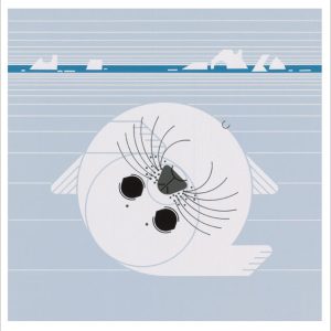 Charley Harper: Whitecoat Notecard